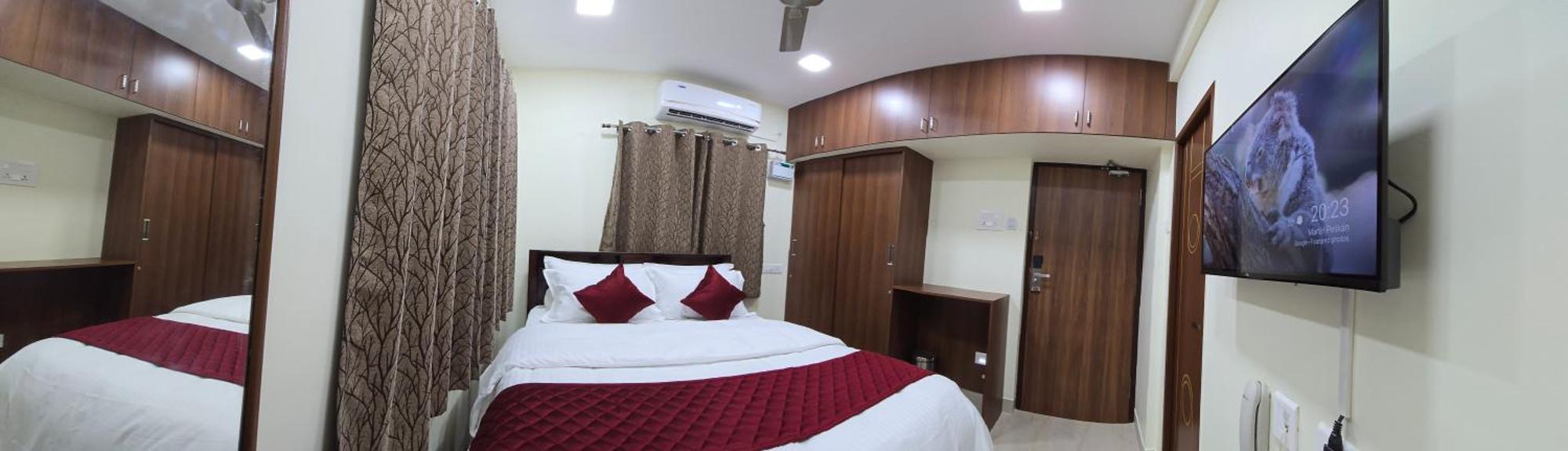 Hotel Nj Residency Near Dlf It Park, Rmz Software Park, L&t Ecc, Trade Centre & Miot Chennai